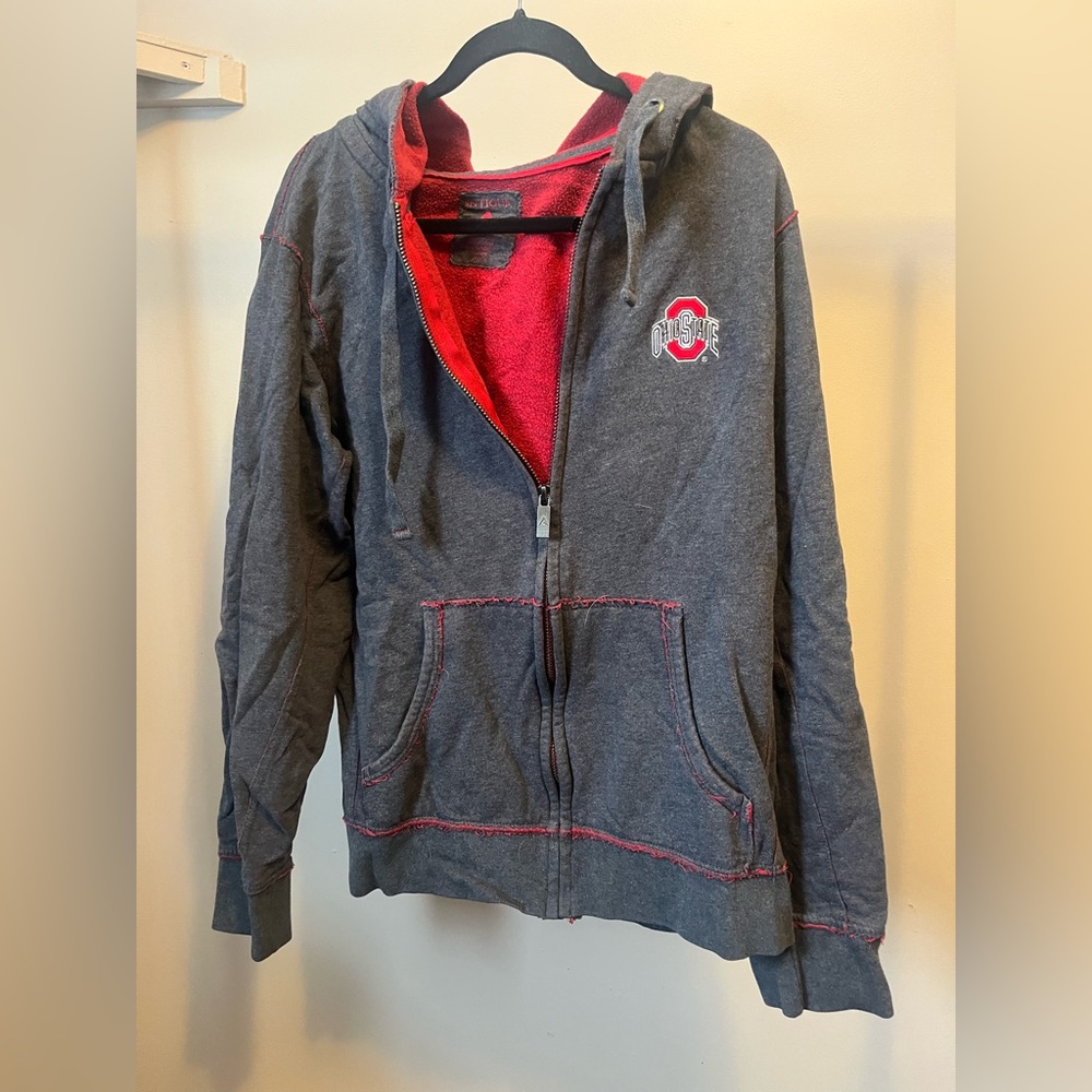 Ohio State zip up hoodie